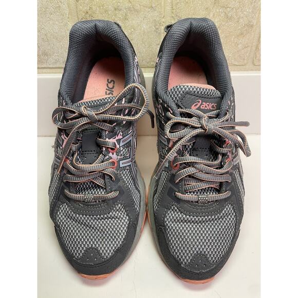Asics Trail Running Shoes Women's 6 1/2-Venture 6 Low Lace Up Mesh T7G6N - Picture 6 of 7